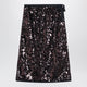 Prada Plum-Coloured Sequined Skirt
