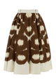 Prada Midi Cotton Dress With Print