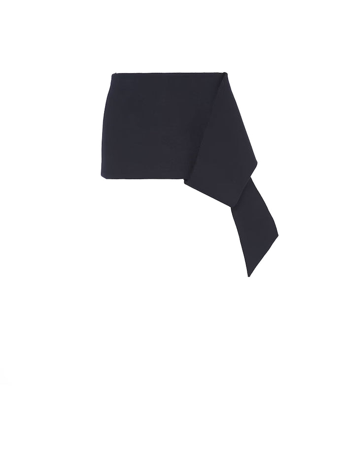 Prada Asymmetric-Hem Mini Skirt