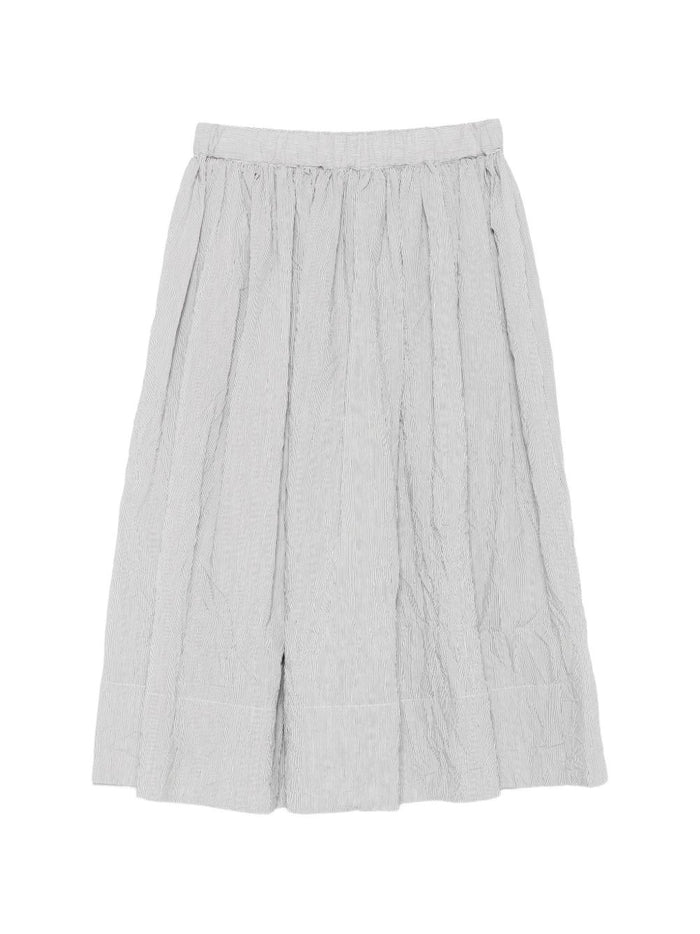 Apuntob Blue Viscose-Blend Skirt