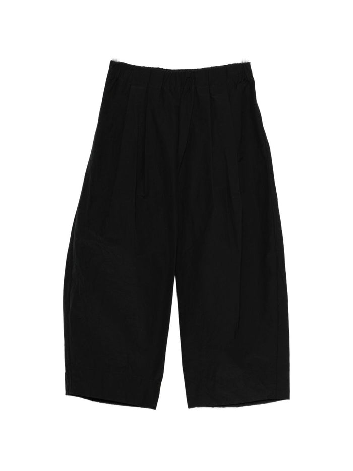 Apuntob Elastic Waistband Pleats