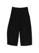 Apuntob Elastic Waistband Pleats