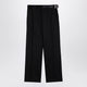 Prada Black Gabardine Trousers With Belt