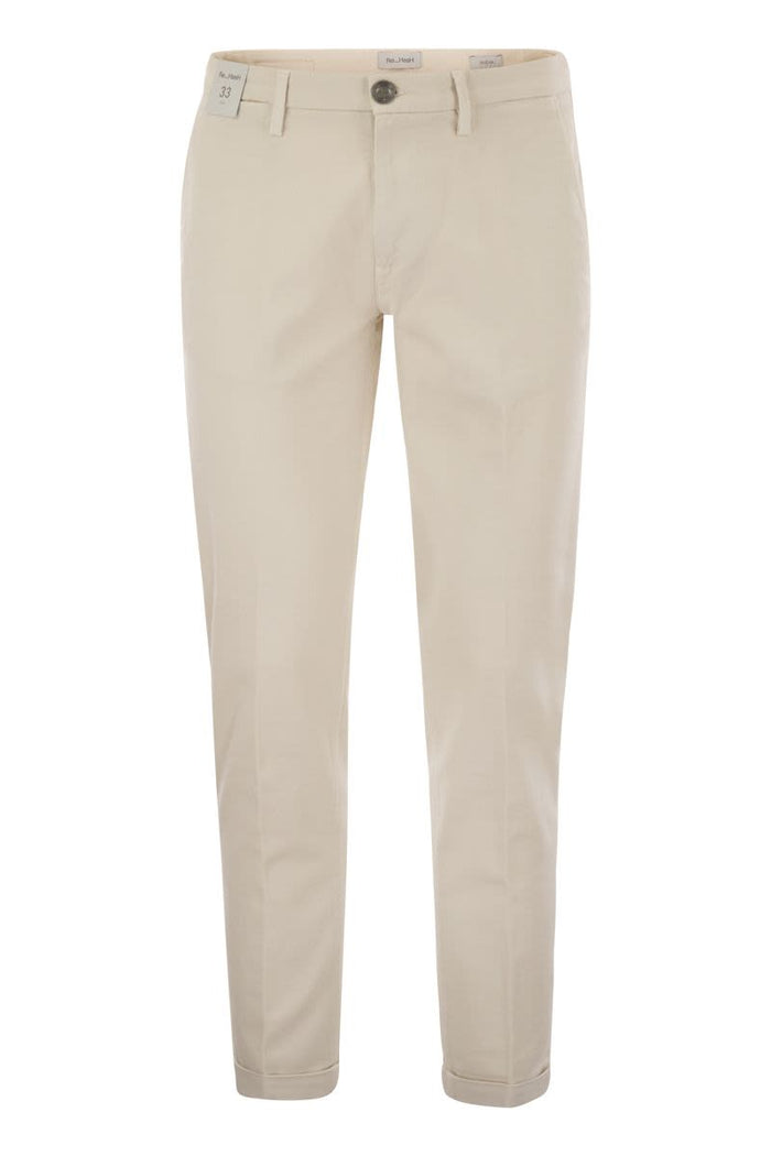 Rehash Mucha - Stretch Cotton And Lyocell Chino