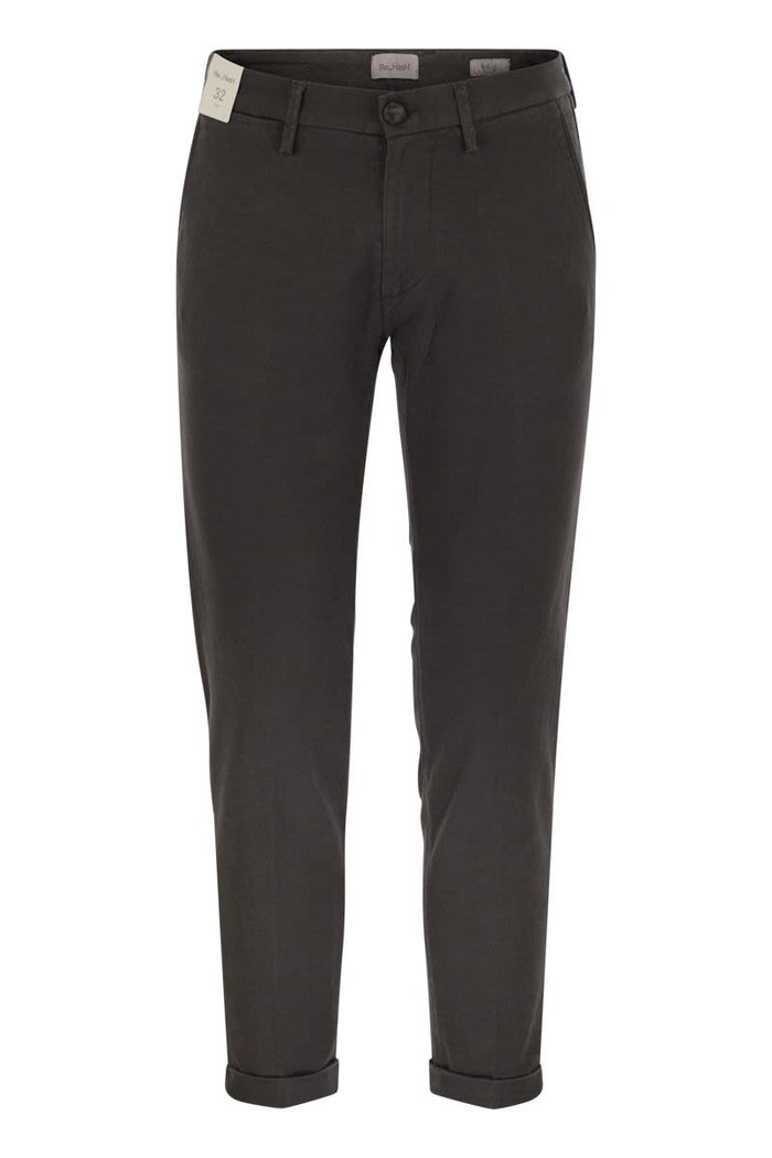 Rehash Mucha - Stretch Cotton And Lyocell Chino
