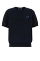 Prada Midnight Blue Knit T-Shirt