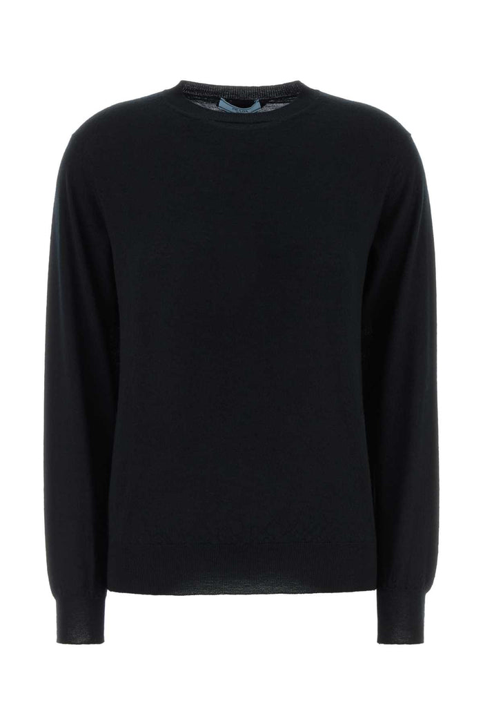 Prada Black Cashmere Sweater