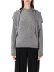 Prada Prada Crewneck Sweater With Stole