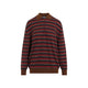 Prada Tabacco Ardesia Cashmere Polo