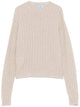 Prada Nude Cashmere Sweater