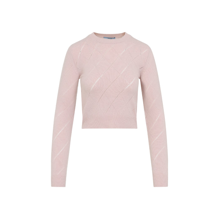 Prada Pink Cashmere Sweater