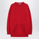 Prada  Red Wool Sweater With Bow