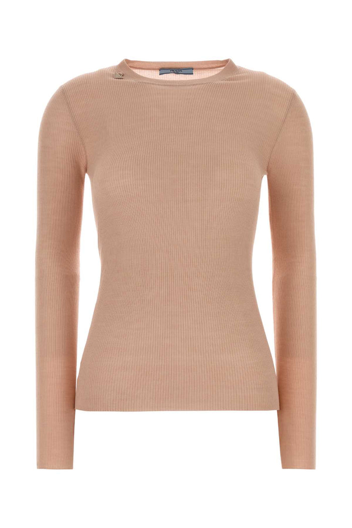 Prada Pink Wool Sweater