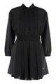Prada Black Re-Nylon And Crepe Jumpsuit