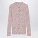 Prada  Pink Ribbed Wool Cardigan