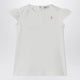 Il Gufo White T-Shirt With Ruffled Sleeves