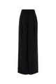 Prada Black Cashmere Wide-Leg Pant