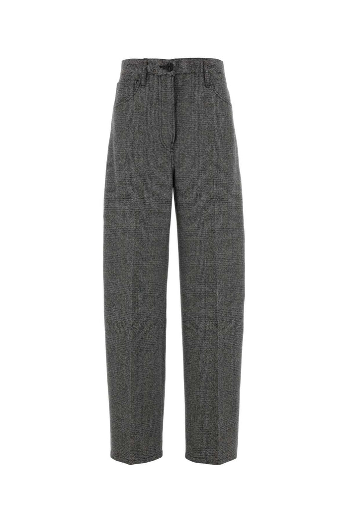 Prada Prada Wide Leg Chinos