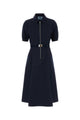 Prada Long Cotton Dress With Belt