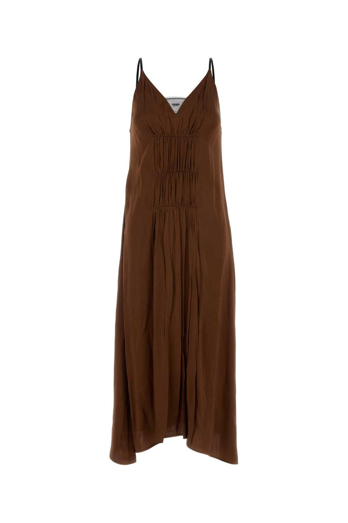 Prada Long Satin Dress