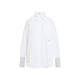 Prada White Cotton Poplin Shirt