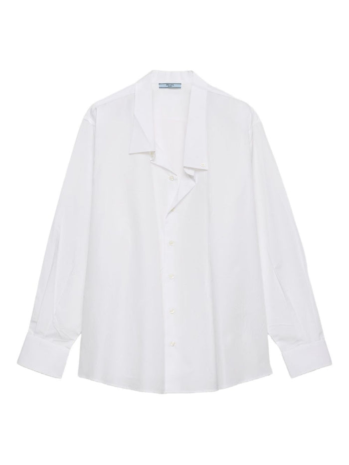 Prada Long-Sleeved Button-Up Shirt