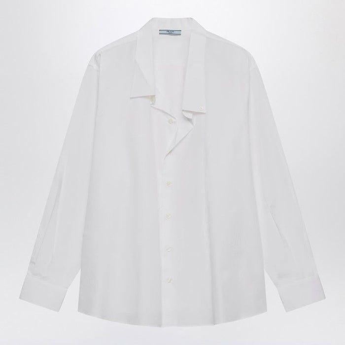 Prada  White Poplin Shirt