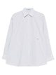 Prada Double-Stripe Cotton Poplin Shirt