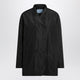 Prada Black Double-Breasted Technical Taffeta Jacket