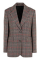 Prada Prince Of Wales Checked Jacket