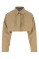 Prada Beige Poplin Shirt