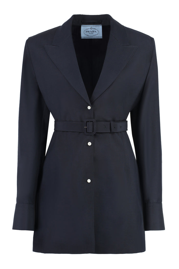 Prada Wool And Mohair Blazer