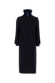 Prada Navy Blue Wool Coat