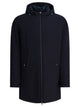 Herno Blue Knitted Blazer Jacket