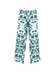 F.r.s For Restless Sleepers Printed Silk Trousers