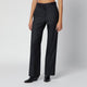 Isabel Marant Black Pinstripe Woolblend Trousers
