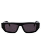 Palm Angels Shiny Black Acetate Sunglasses