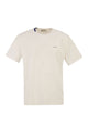 Premiata Cotton T-Shirt With Technical Detail And Logo