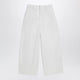 Lemaire Rice-White Cotton Trousers