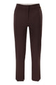 Elisabetta Franchi Lightweight Crepe Trousers With Charm Logo