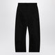Lemaire Black Cotton Trousers With Belt