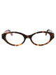Palm Angels Shiny Havana Acetate Glasses