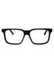 Palm Angels Shiny Black Acetate Glasses