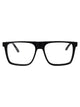 Palm Angels Shiny Black Acetate Glasses