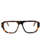 Palm Angels Shiny Havana Acetate Glasses