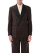 Lardini Lardini Soirée Wool Double-Breasted Smoking Jacket