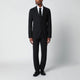 Lardini Black Singlebreasted Woolblend Suit
