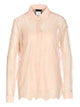 Liu Jo Pink All Over Lace Shirt