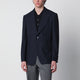 Lardini Singlebreasted Blue Wool Jacket
