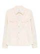 Lardini Cream Polyamide Elastan Jacket